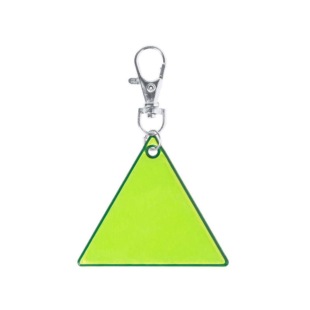 Chaveiro Triangular Reflector de Alta Visibilidade