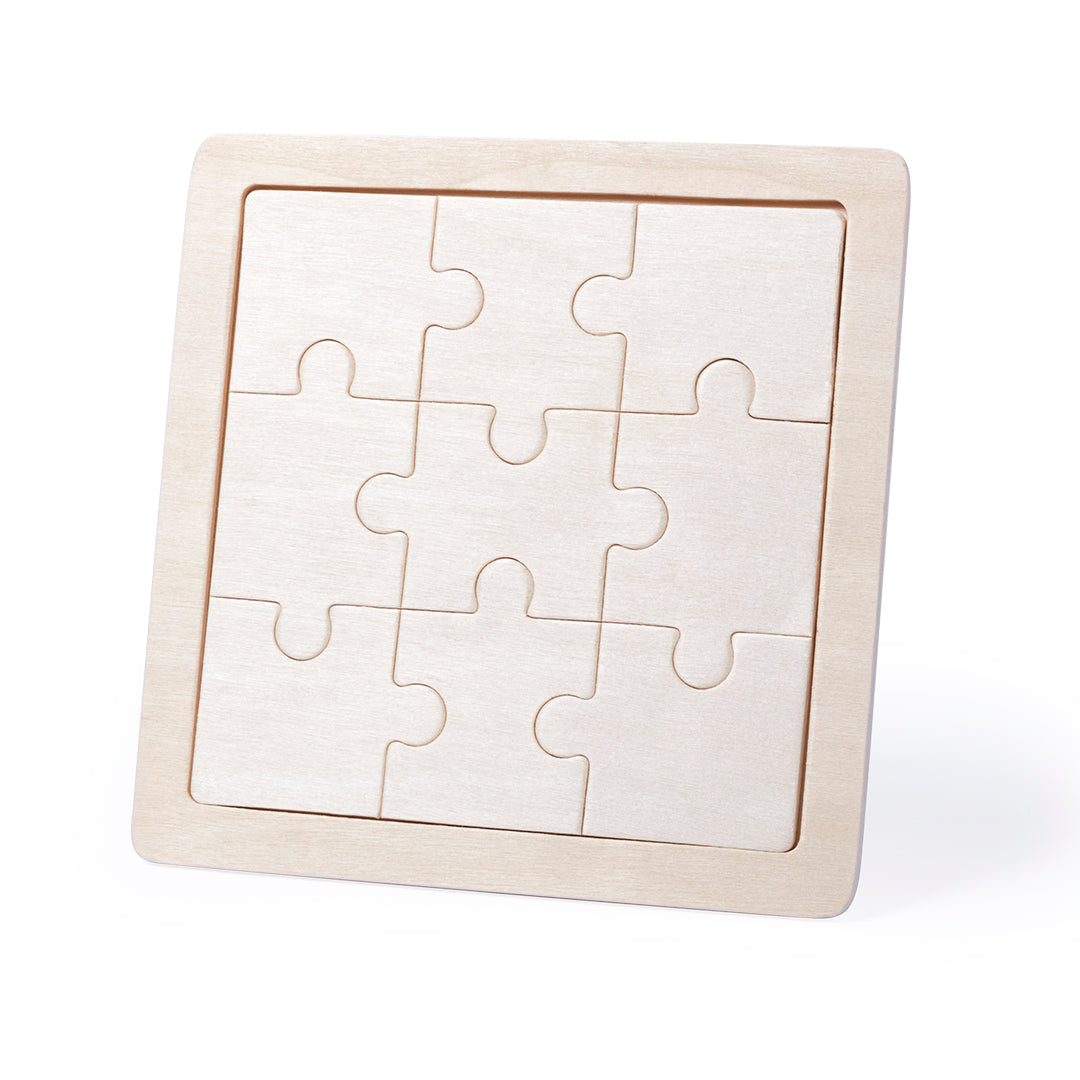 Puzzle de Madeira Personalizável Sutrox - 9 Peças