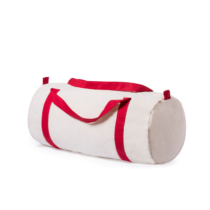 Bolsa Simaro em Algodão Natural com Fecho