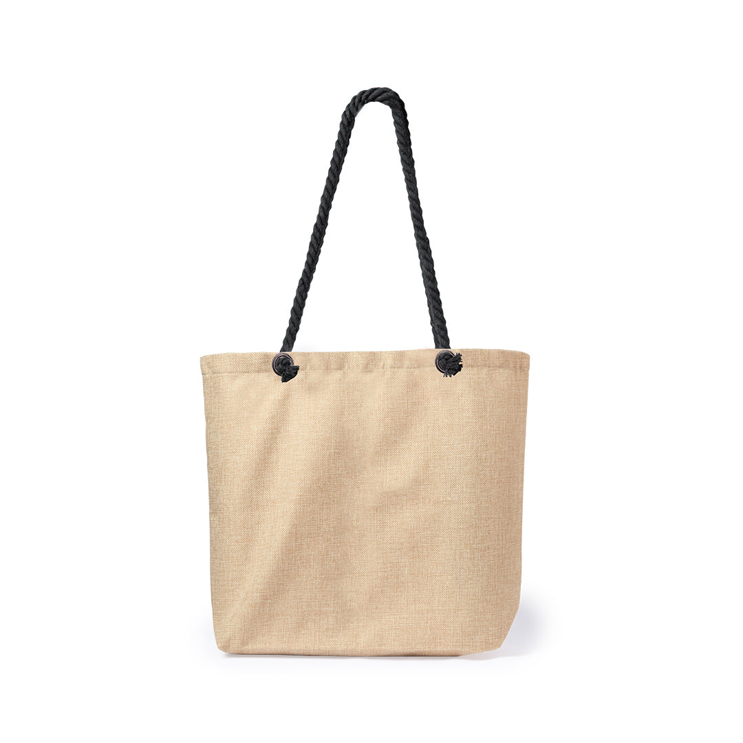 Bolsa Bicolor Resistente com Alças Largas