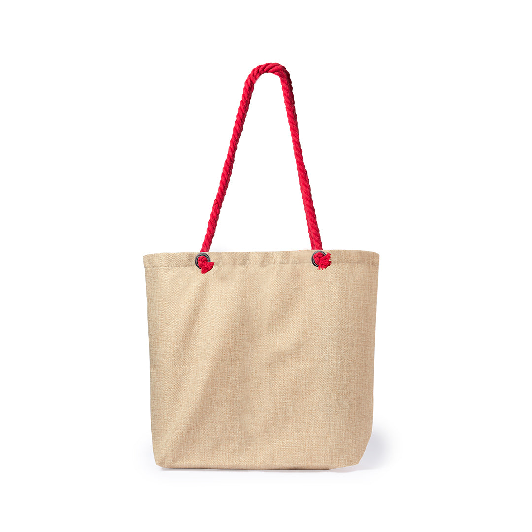 Bolsa Bicolor Resistente com Alças Largas