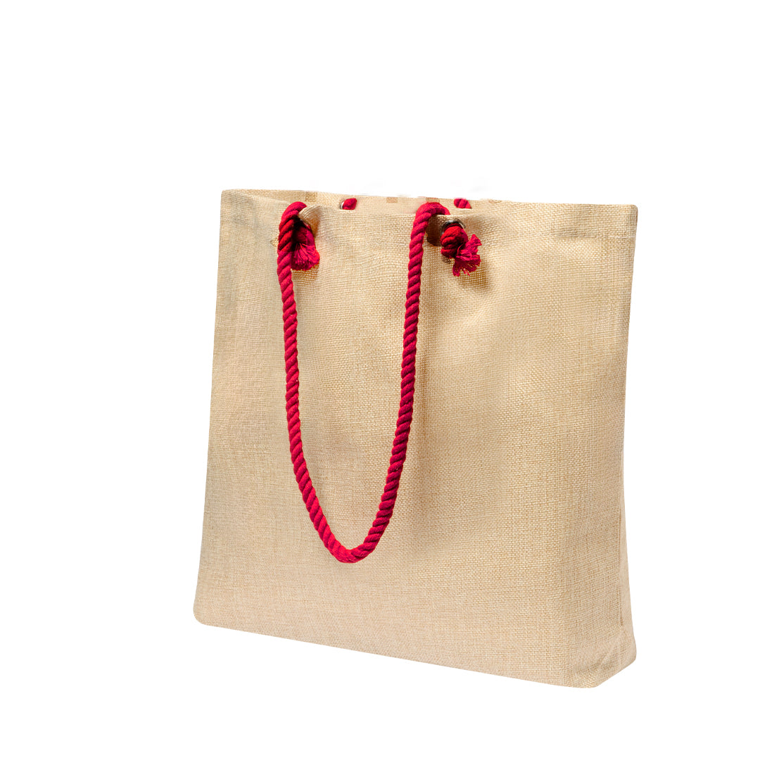 Bolsa Bicolor Resistente com Alças Largas