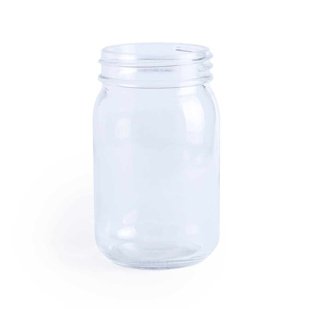 Tarro Multiusos de Cristal 450ml Transparente