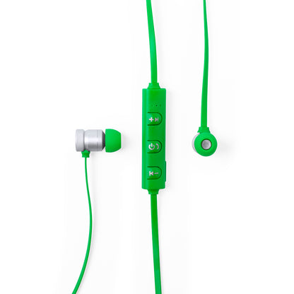 Auriculares Bluetooth Intraurais com Controlo e Design Colorido