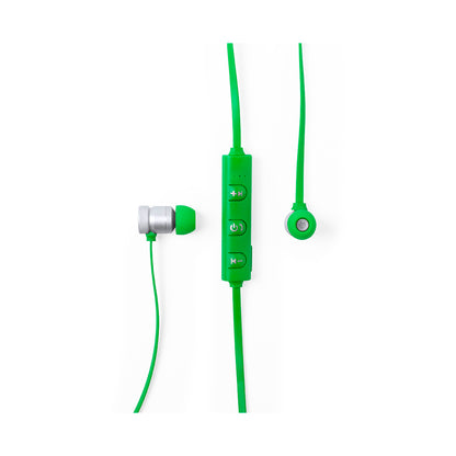 Auriculares Bluetooth Intraurais com Controlo e Design Colorido
