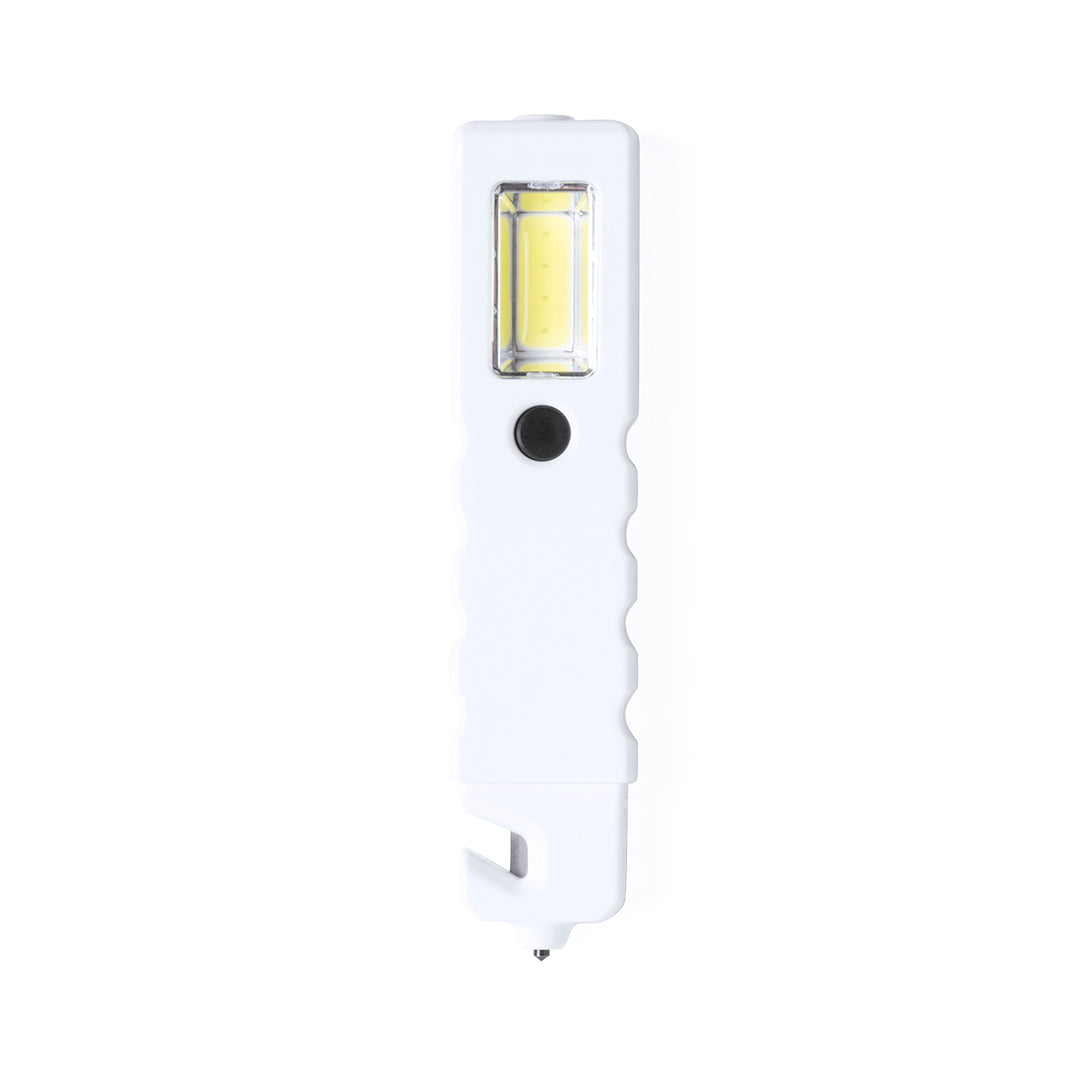 Martelo de Emergência 3 em 1 com Lanterna LED