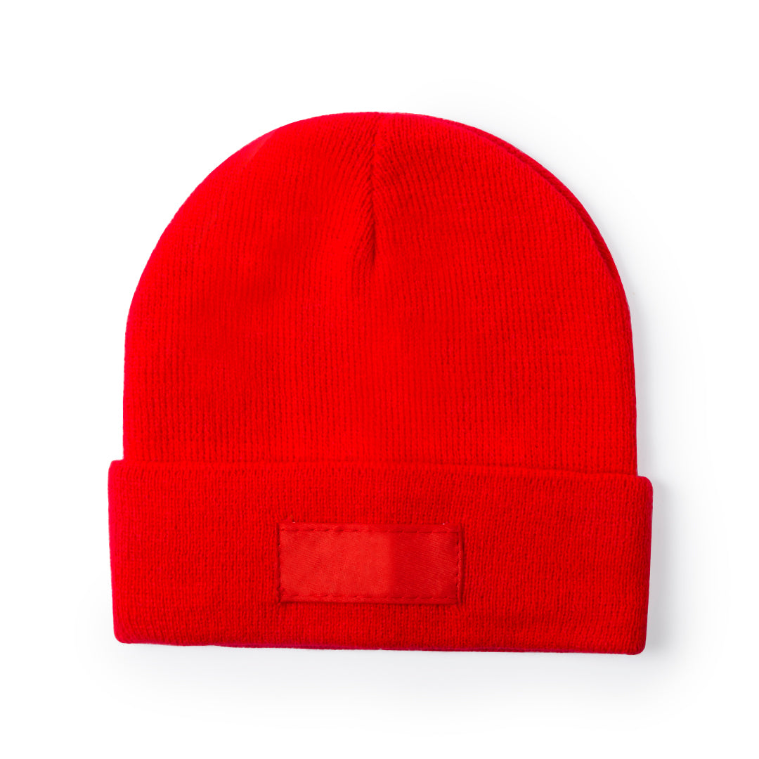 Gorro de Malha Suave e Quente com Banda Personalizável