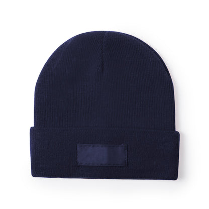Gorro de Malha Suave e Quente com Banda Personalizável