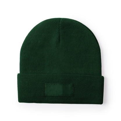 Gorro de Malha Suave e Quente com Banda Personalizável