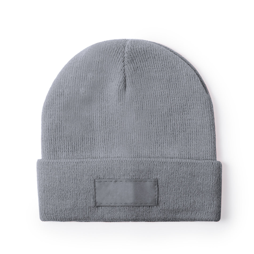 Gorro de Malha Suave e Quente com Banda Personalizável