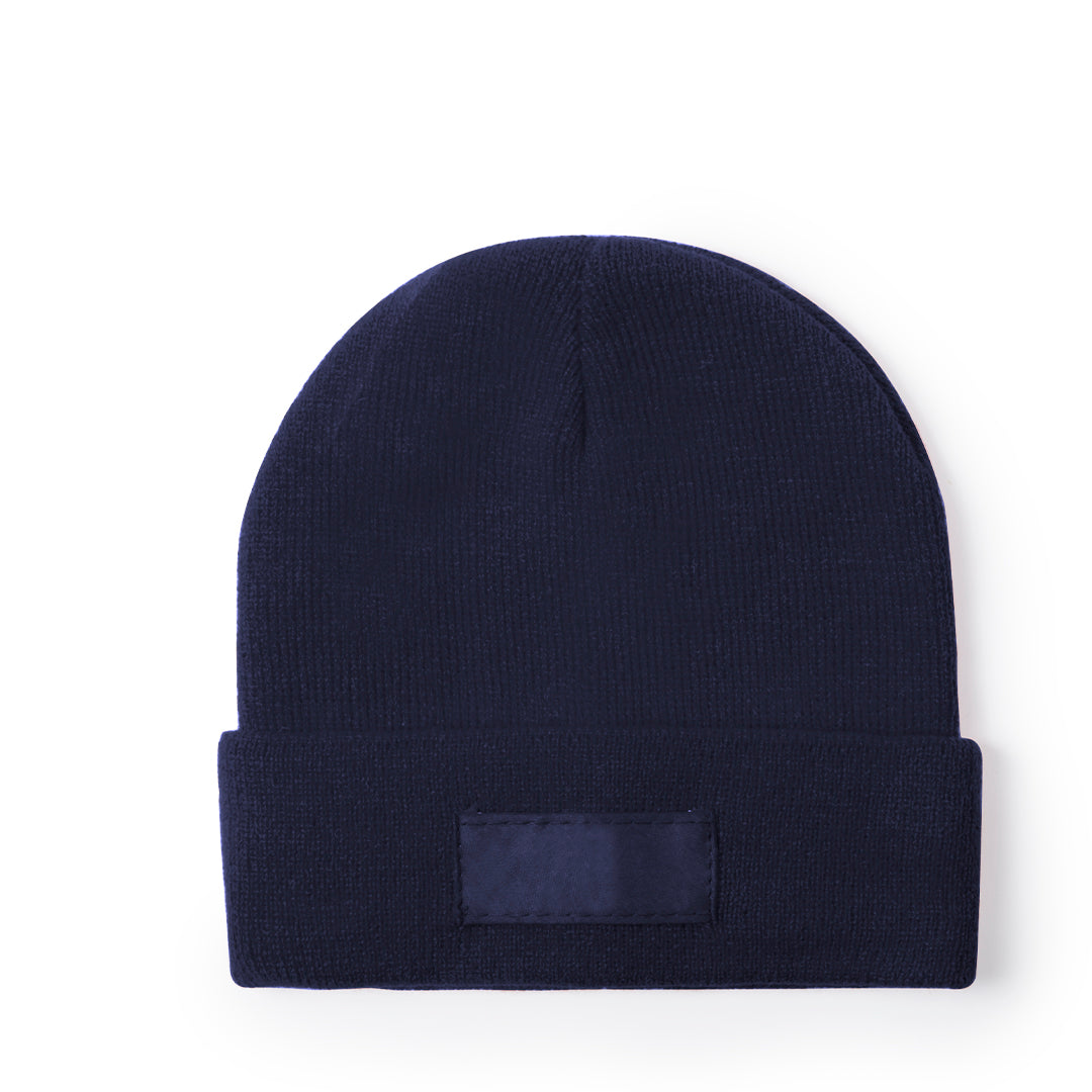 Gorro de Malha Suave e Quente com Banda Personalizável