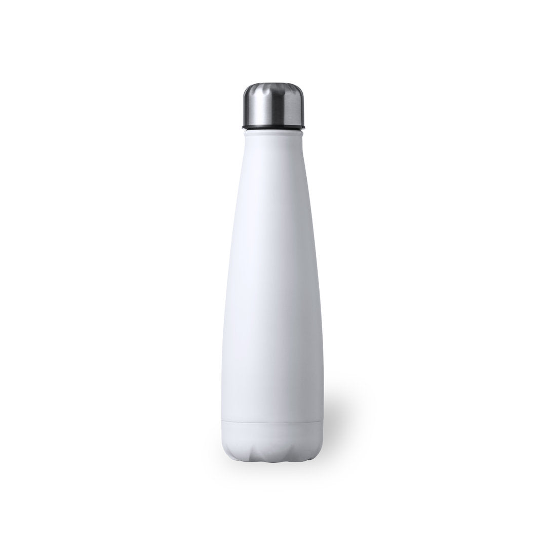 Bidão em Aço Inox 630ml com Tampa de Segurança