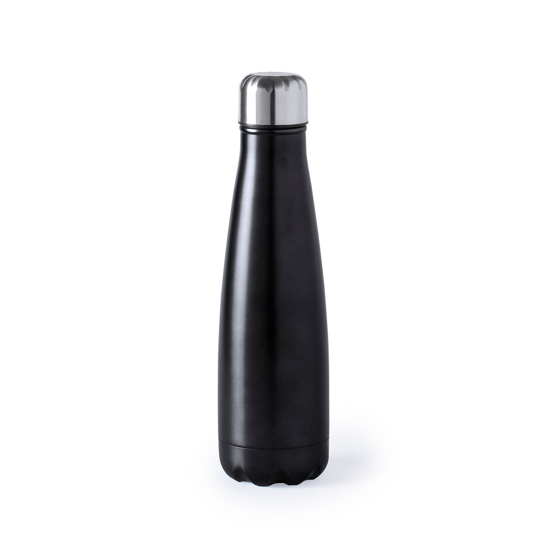Bidão em Aço Inox 630ml com Tampa de Segurança
