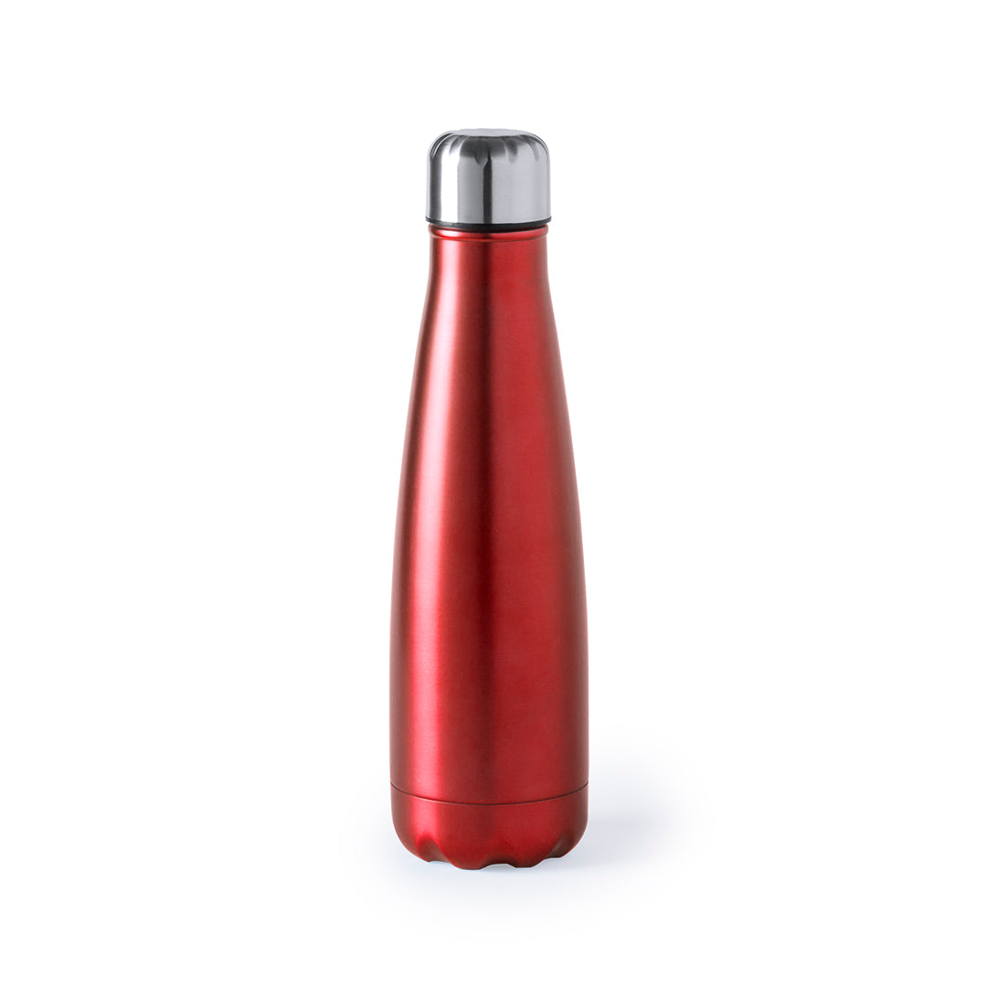 Bidão em Aço Inox 630ml com Tampa de Segurança
