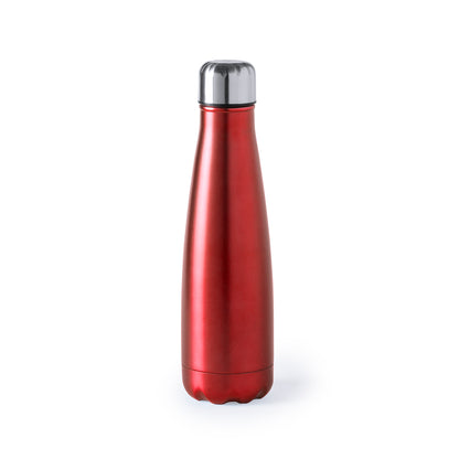Bidão em Aço Inox 630ml com Tampa de Segurança