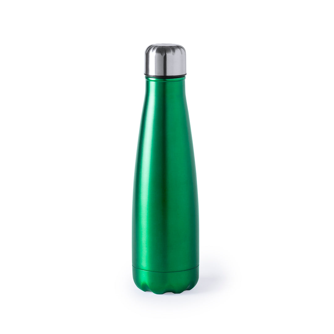 Bidão em Aço Inox 630ml com Tampa de Segurança