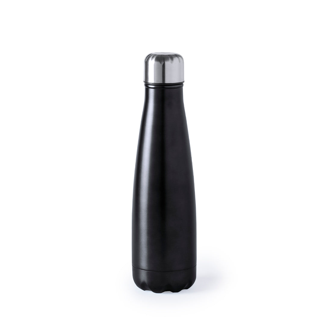 Bidão em Aço Inox 630ml com Tampa de Segurança