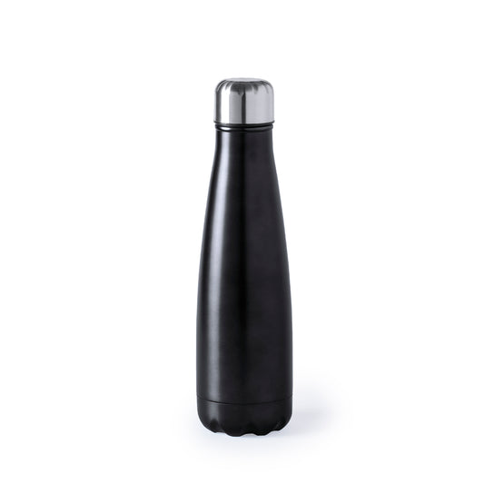 Bidão em Aço Inox 630ml com Tampa de Segurança