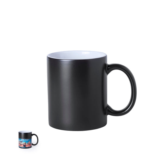 Caneca de Cerâmica Personalizável 350ml Preta