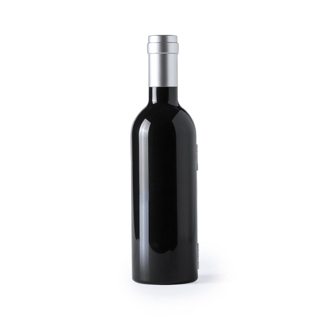 Conjunto de Vinhos Elegante com Acessórios Inox