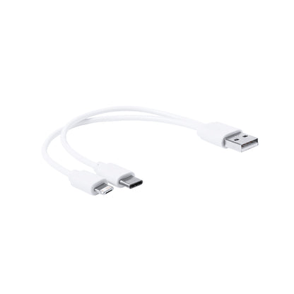 Cabo Carregador USB Vitral Tipo-C e Micro USB/Lightning