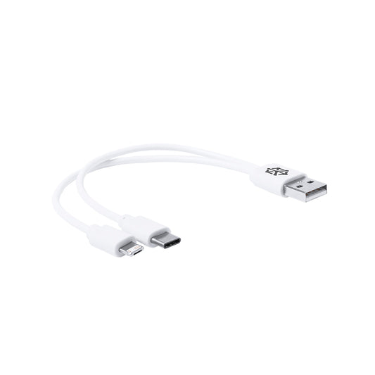Cabo Carregador USB Vitral Tipo-C e Micro USB/Lightning