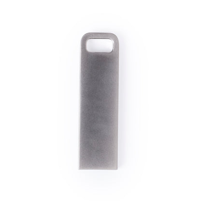 Pen USB 16GB Metalizado Minimalista para Llavero