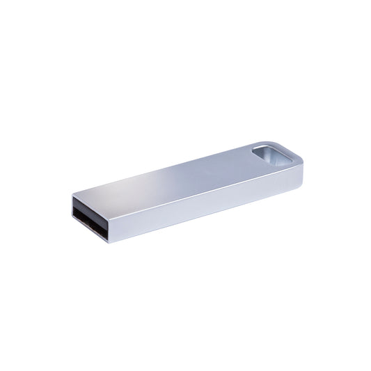 Pen USB 16GB Metalizado Minimalista para Llavero