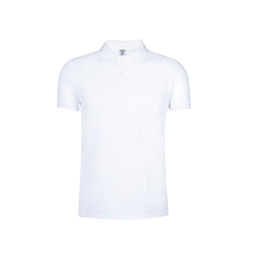 Polo Piqué Branco 100% Algodão - Conforto e Qualidade