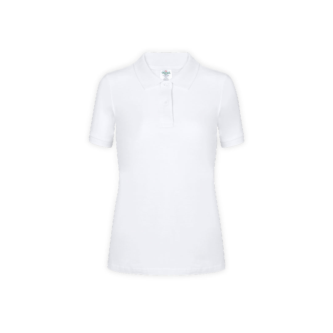 Polo Mulher Branco Algodão 180g/m² - Conforto e Estilo