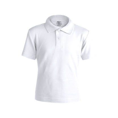 Polo de Piqué Branco para Criança 100% Algodão