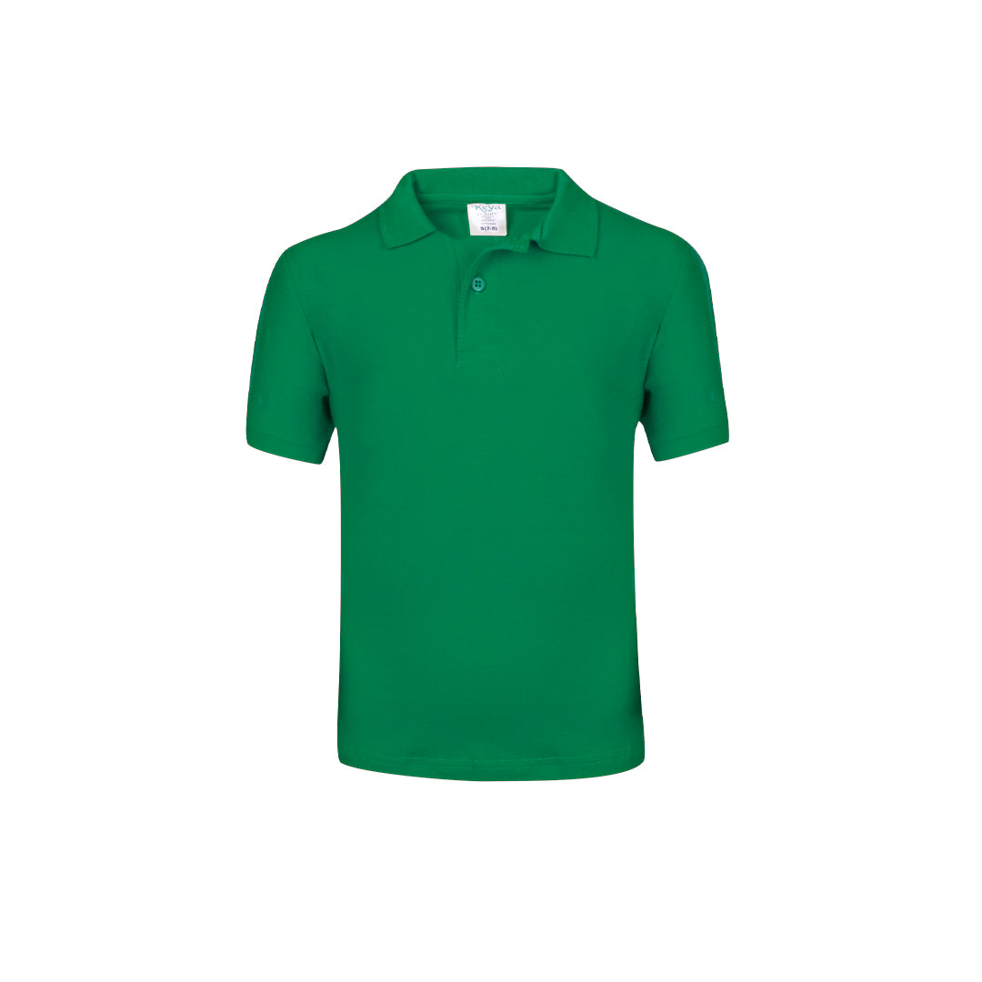 Polo de Piqué Infantil 100% Algodão Colorido