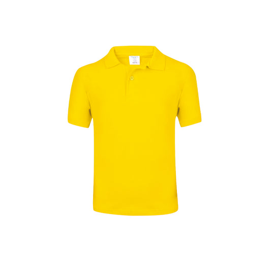 Polo de Piqué Infantil 100% Algodão Colorido