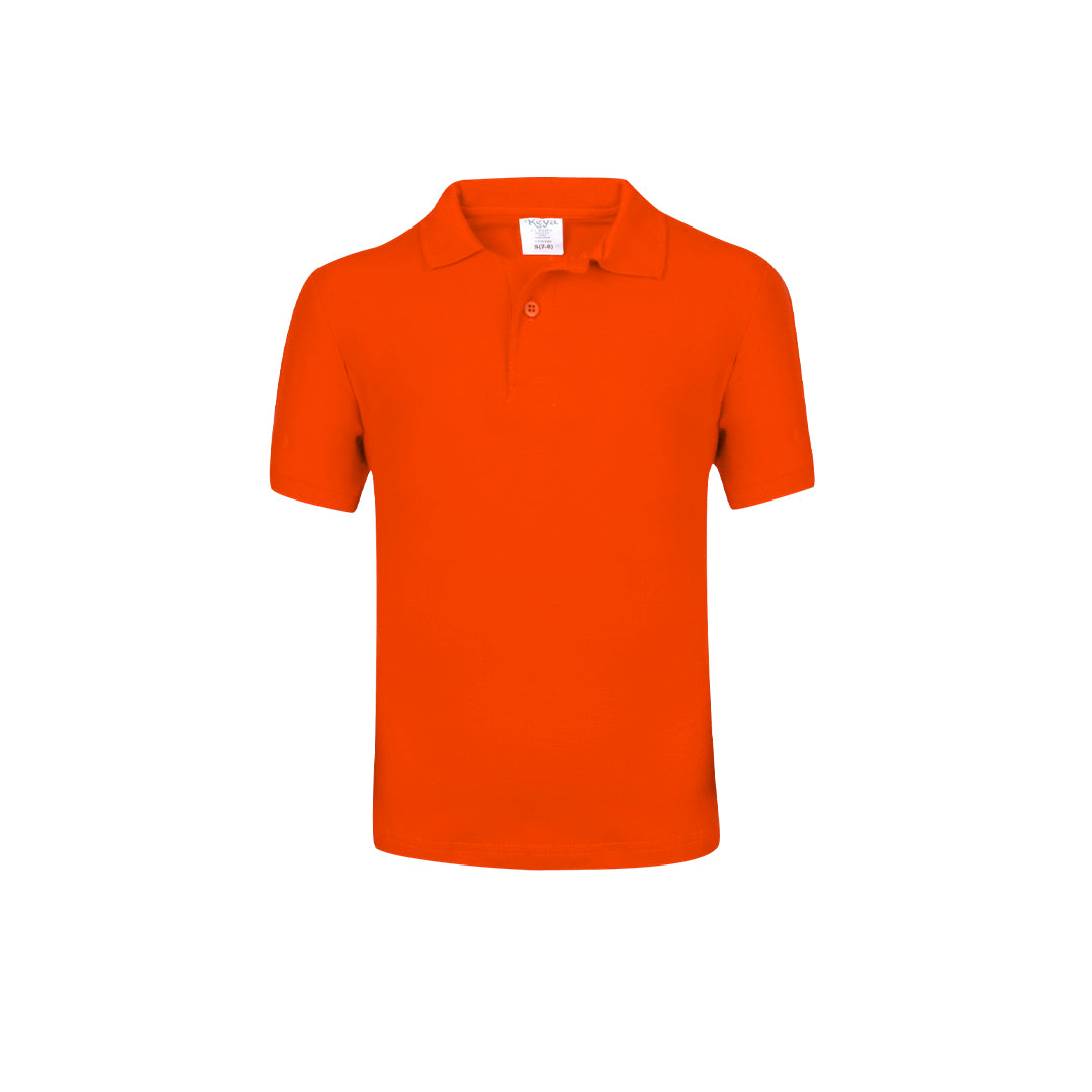 Polo de Piqué Infantil 100% Algodão Colorido