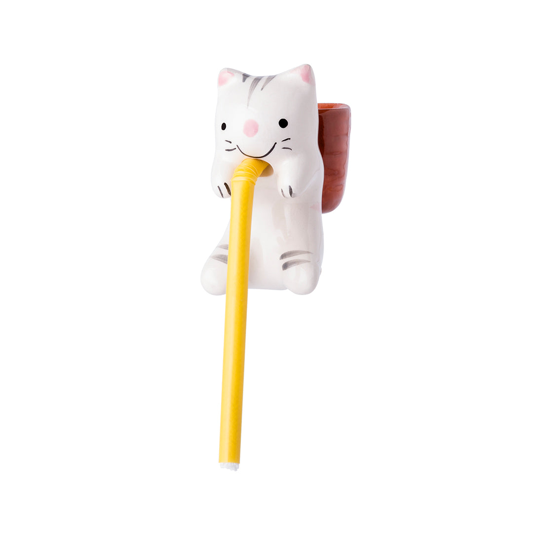 Maceta Chupão com Design Divertido de Pato e Gatinho