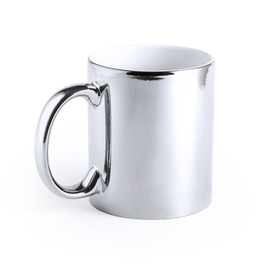 Caneca Cerâmica Metalizada 350ml Personalizável