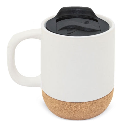 Caneca Cerâmica e Cortiça 420ml