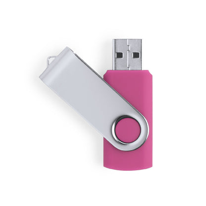 Pen USB 32GB com Mecanismo Giratório e Clip Metálico