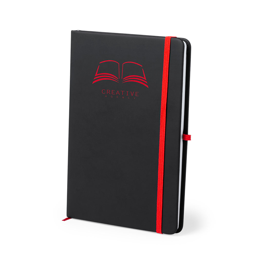 Bloco de Notas Elegante com Fecho Elástico