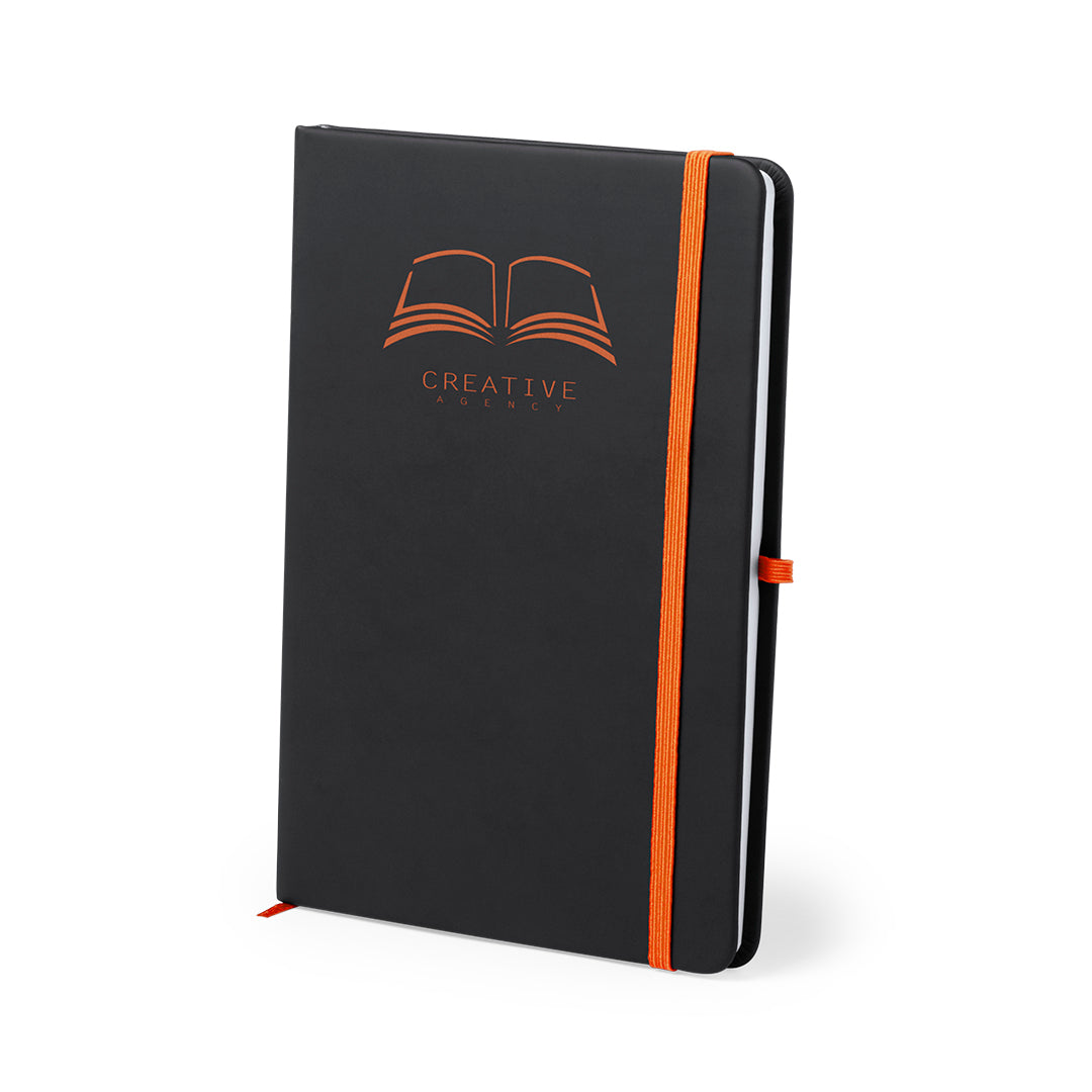 Bloco de Notas Elegante com Fecho Elástico