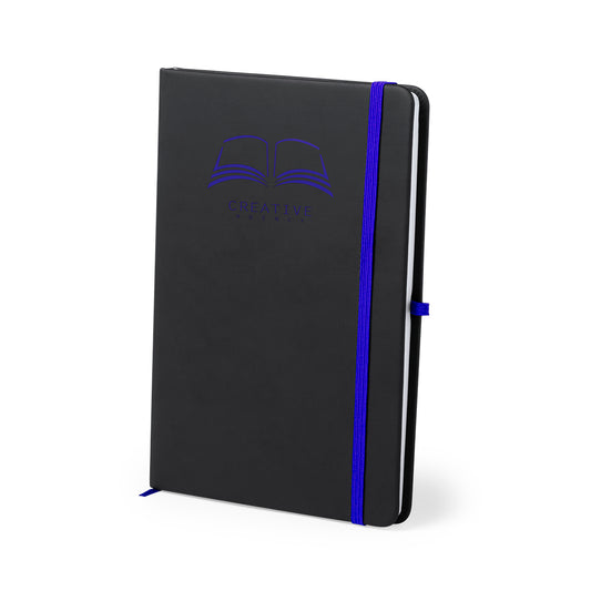 Bloco de Notas Elegante com Fecho Elástico