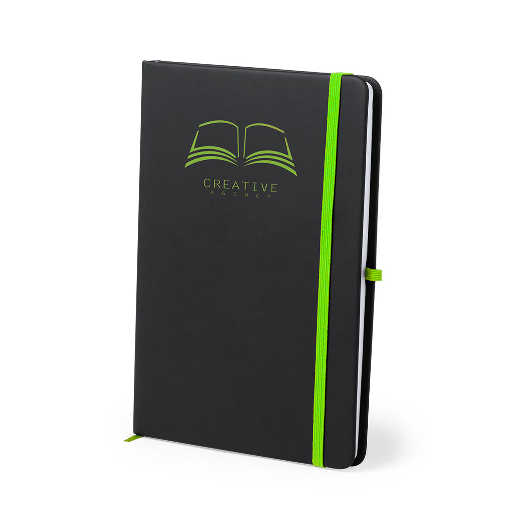 Bloco de Notas Elegante com Fecho Elástico