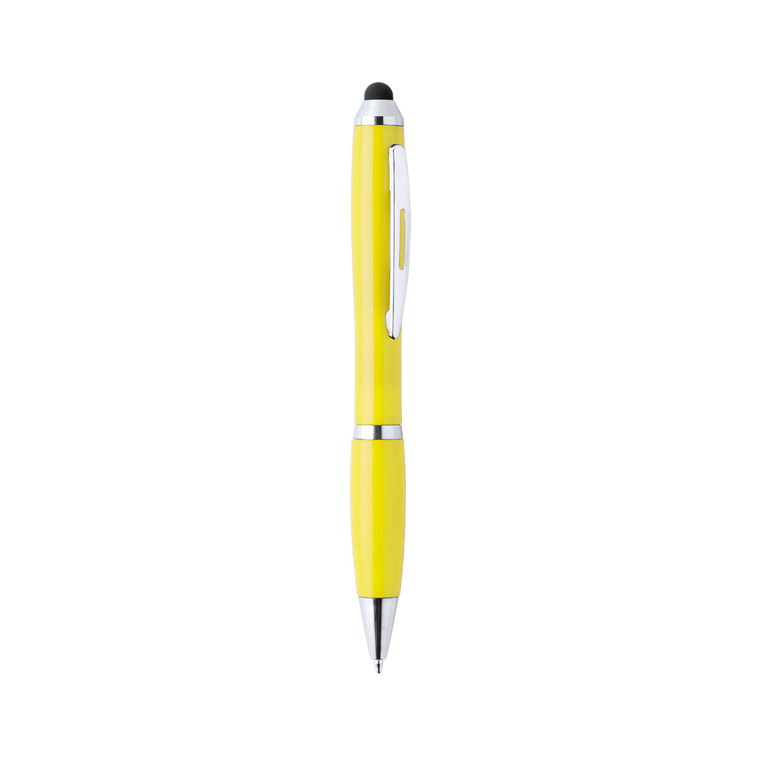 Caneta Apontador Colorida com Design Giratório