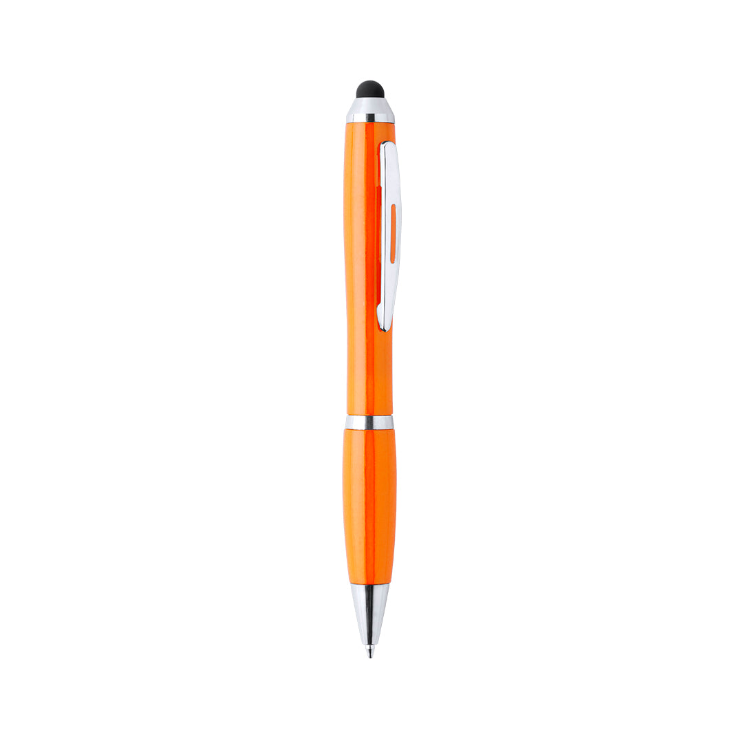 Caneta Apontador Colorida com Design Giratório
