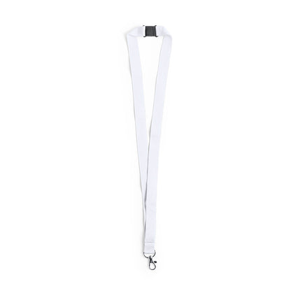 Lanyard resistente com mosquetão metálico colorido