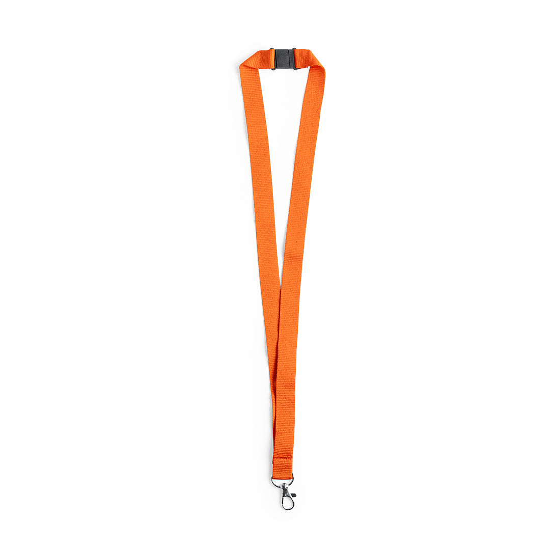 Lanyard resistente com mosquetão metálico colorido