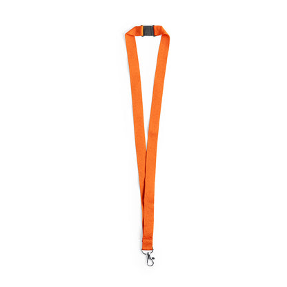 Lanyard resistente com mosquetão metálico colorido