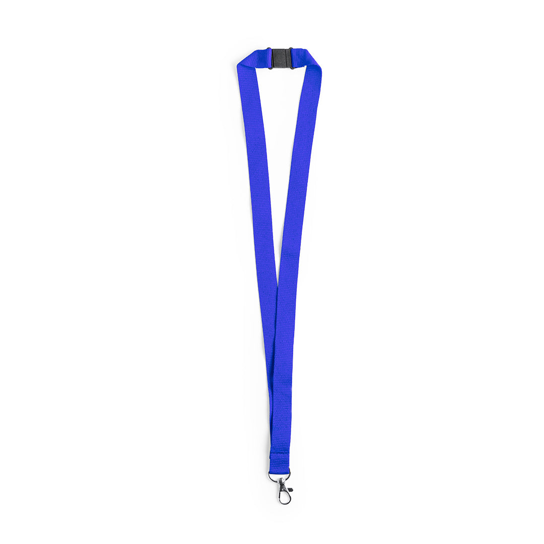 Lanyard resistente com mosquetão metálico colorido