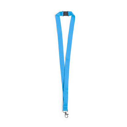 Lanyard resistente com mosquetão metálico colorido