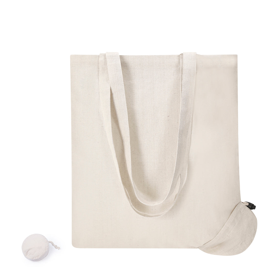 Bolsa Plegável Ecológica em Algodão Resistente